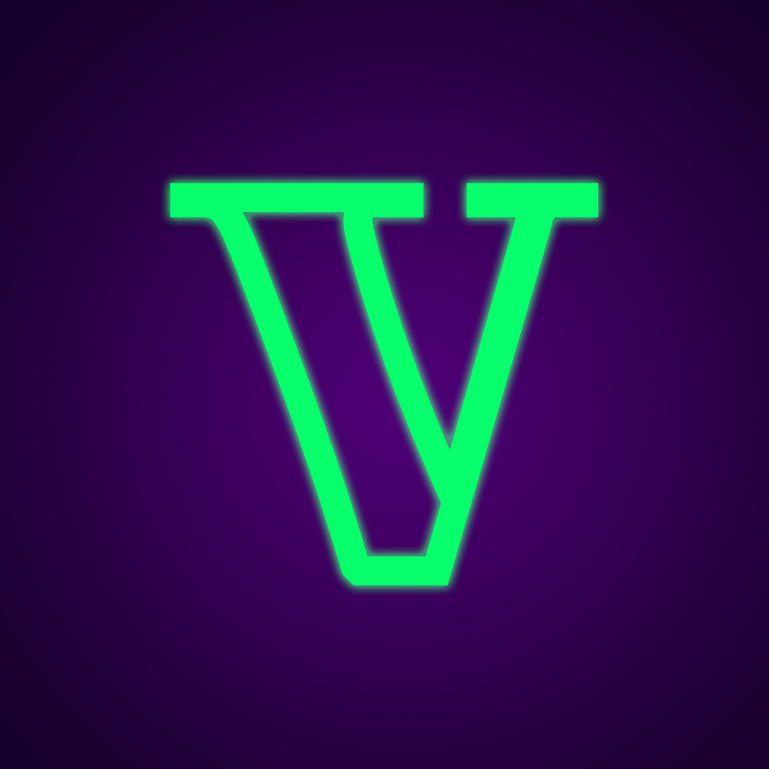 Letter V Neon Sign | Neon LED Sign | Neon Light | Neonize