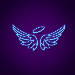 Angel Wings Neon Light Sign