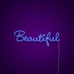 Beautiful Neon Light Sign