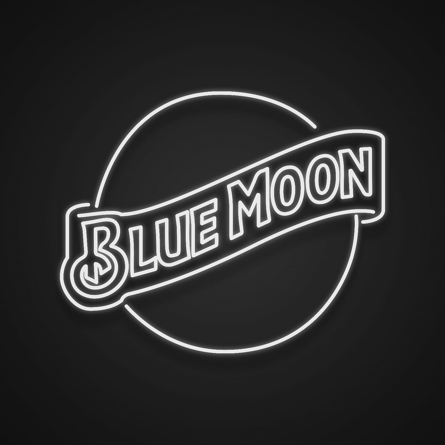 Blue Moon Neon Signs | Aesthetic Neon LED Sign | Neonize