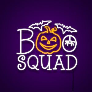 Boo Squad Neon Light Sign