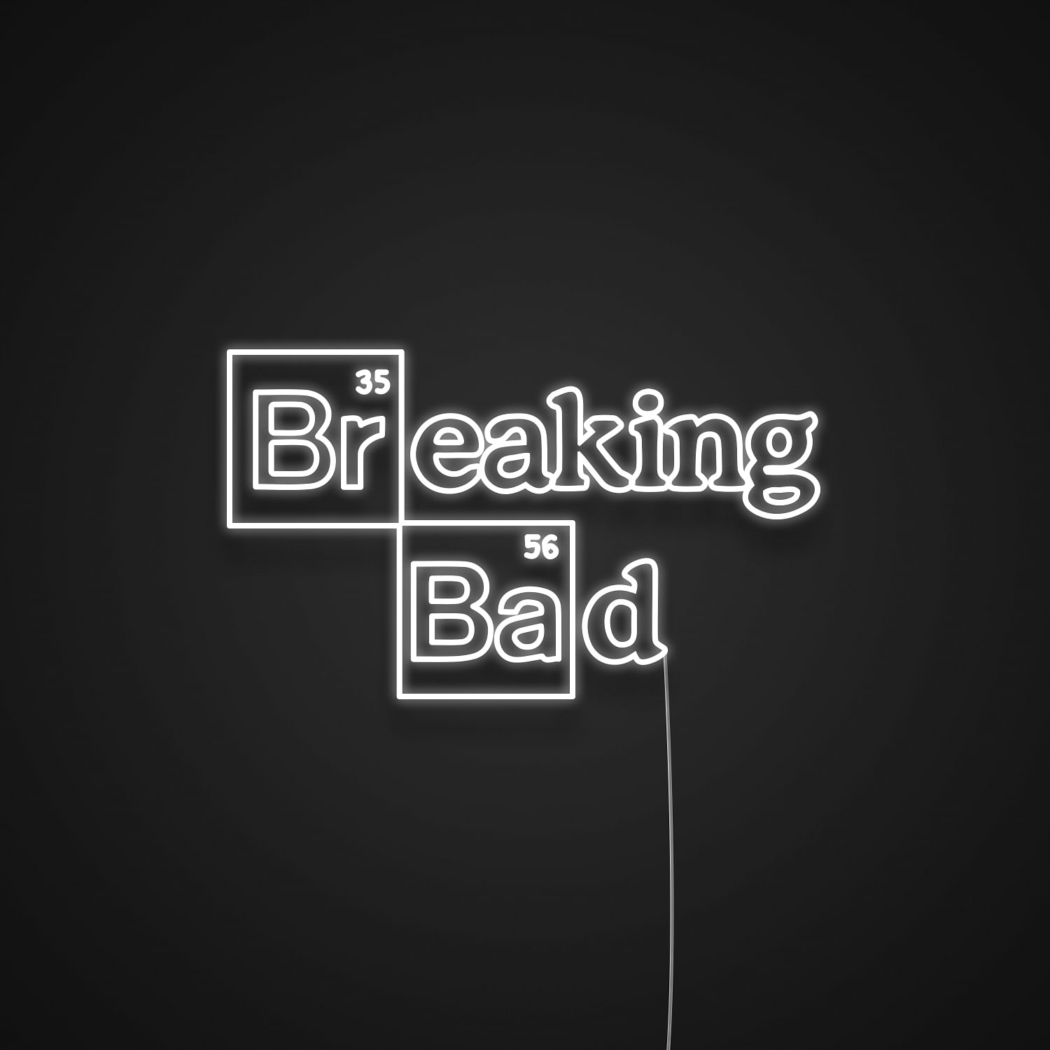 breaking bad logo black and white
