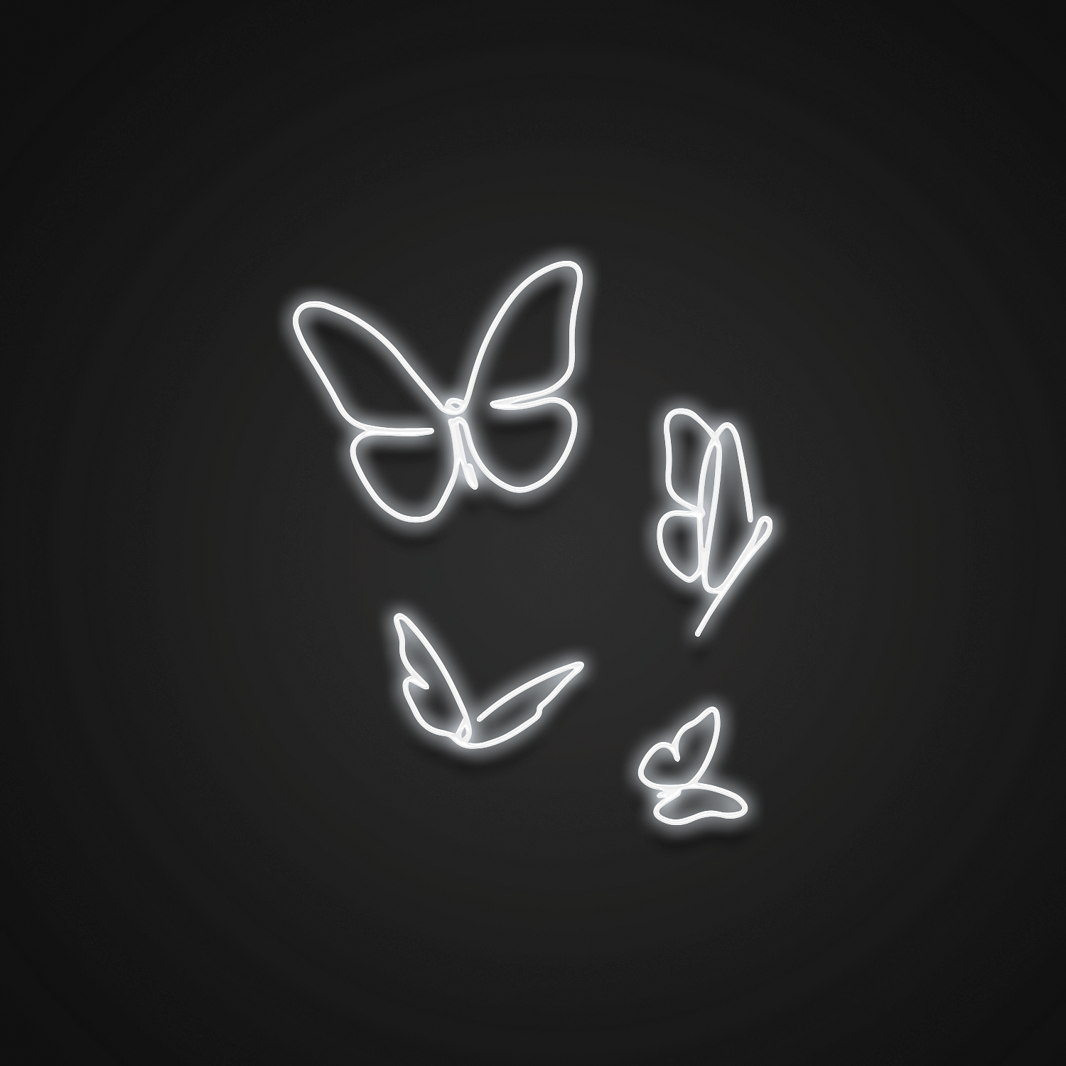 Butterfly Wedding Neon Sign | Aesthetic Neon Light | Neonize