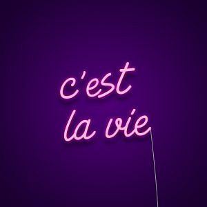 C'est La Vie Neon Sign