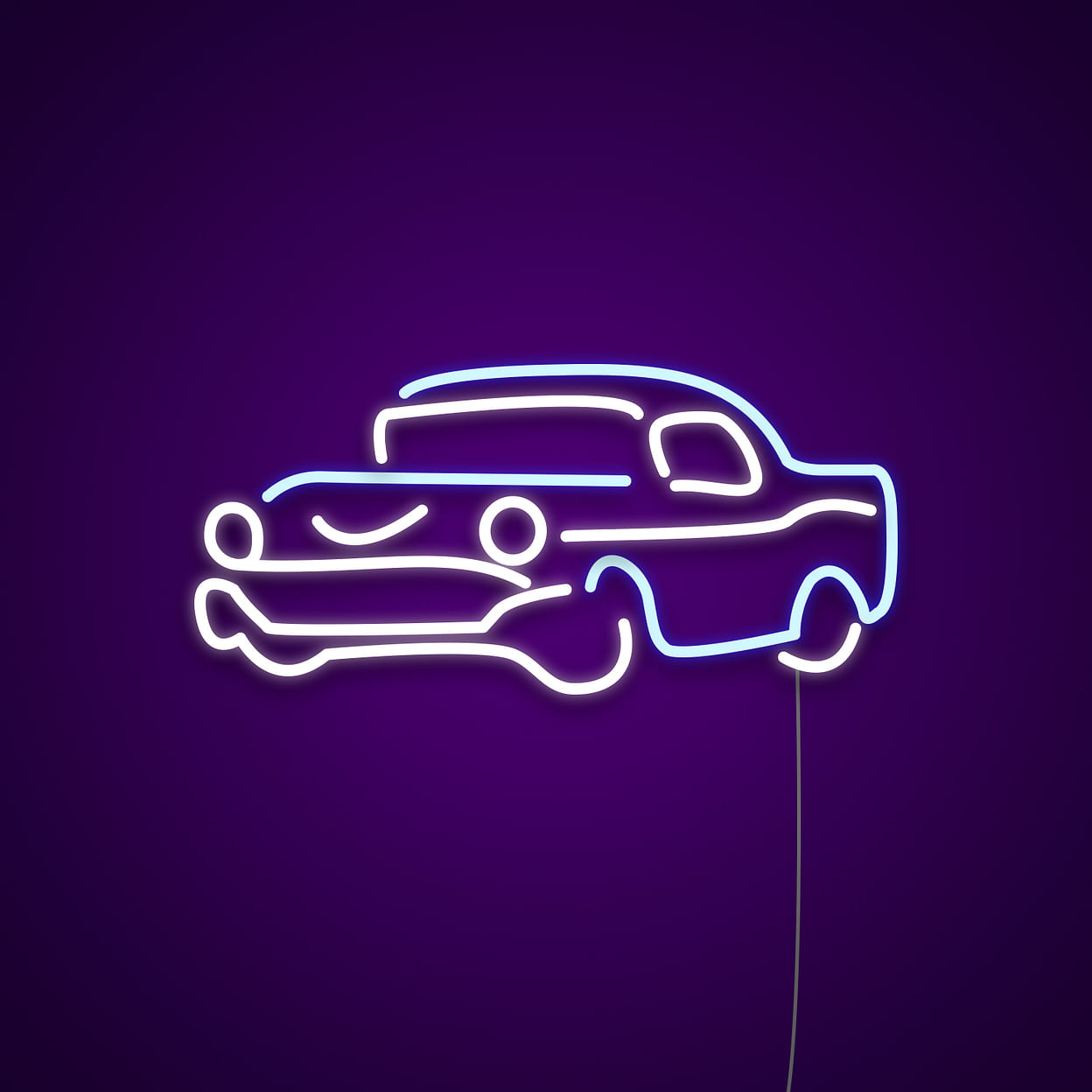 Classic Car LED Neon Sign - Car Neon Signs - Everything Neon