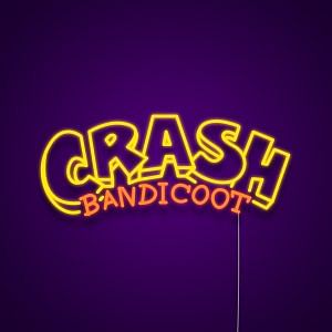 Crash Bandicoot Neon Light Sign