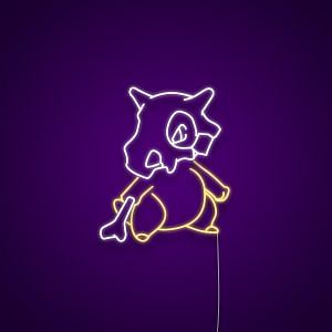 Skull Pokemon LED Neon Sign