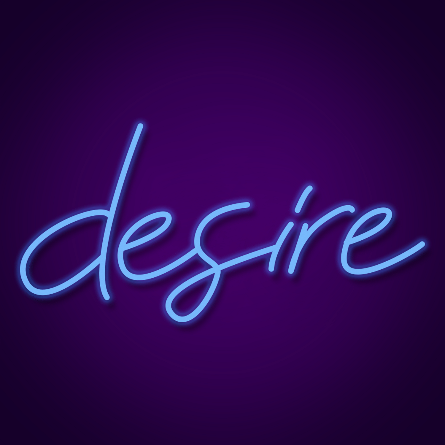 Desire Neon Sign - Neonize