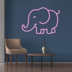 Elephant Neon Lights