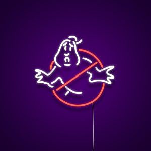 Ghost Busters LED Light Sign