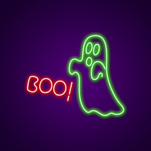 Ghost Custom Neon Sign