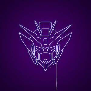 Gundam Neon Light Sign