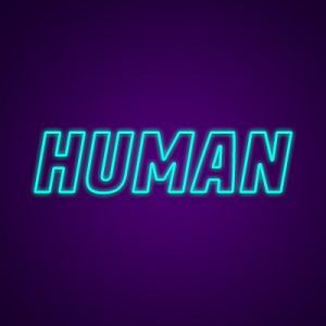 Human Neon Light