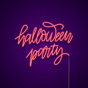 Halloween Party Neon Light Sign