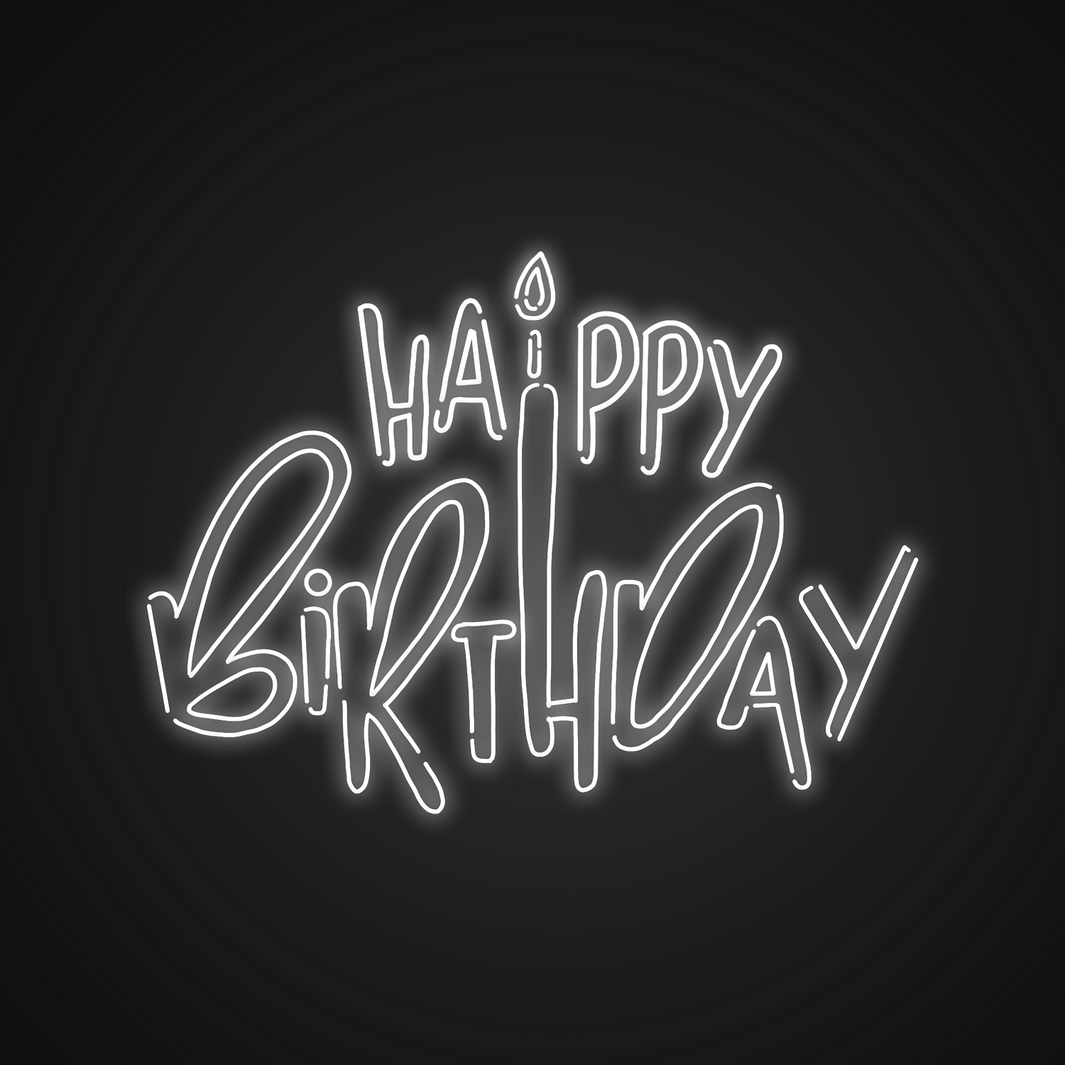 Happy Birthday Neon Light | Neon LED Sign | Made by Neonize