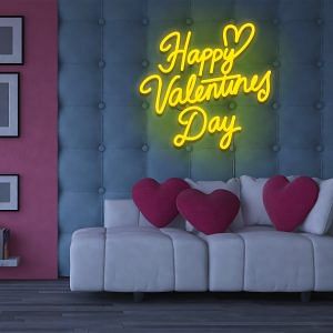 Happy Valentines Day Neon Light