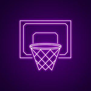 Basketball Net Neon Light