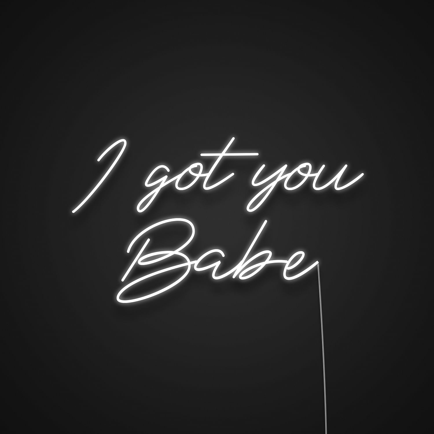 I Got You Babe Neon Sign Quote Neon Sign By Neonize 1830