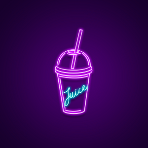 Juice Bar Neon Sign