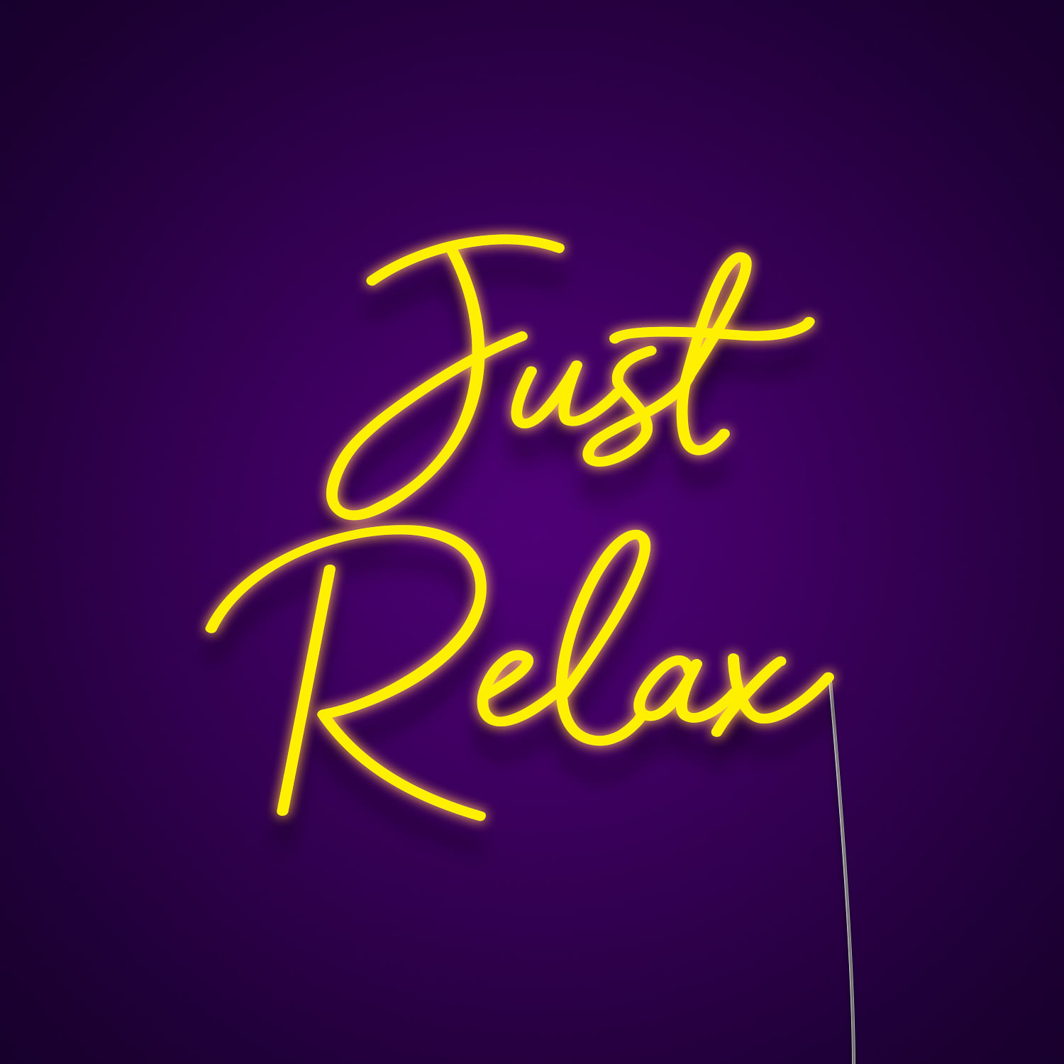 Just Relax Neon Light Sign Neonize