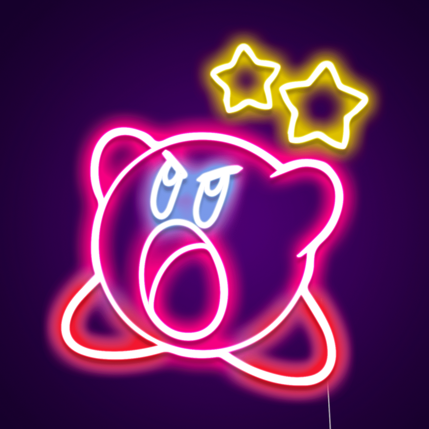 Kirby Neon Sign | Neon LED Sign | Neon Light By Neonize
