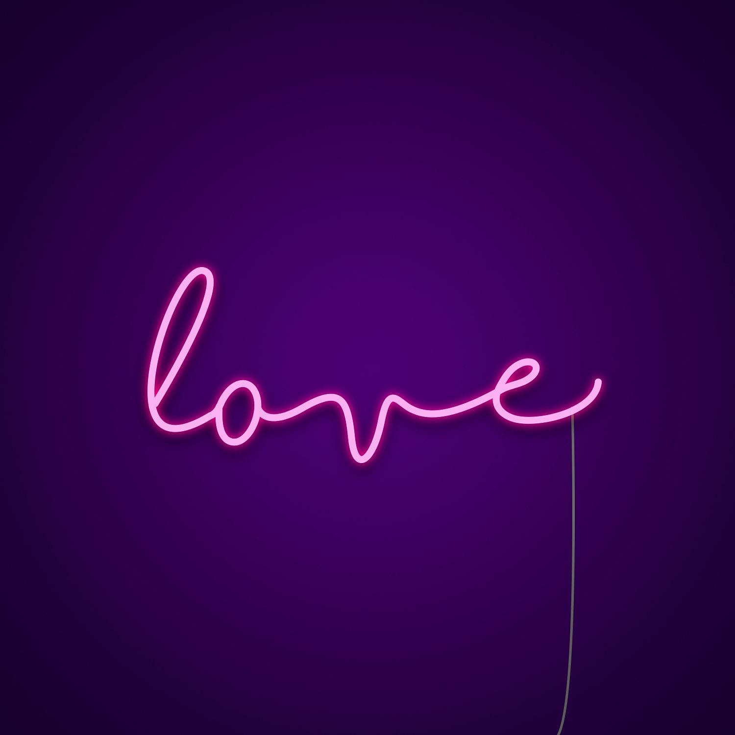 Love Neon Light Sign | LED Light | Quote | Made by Neonize