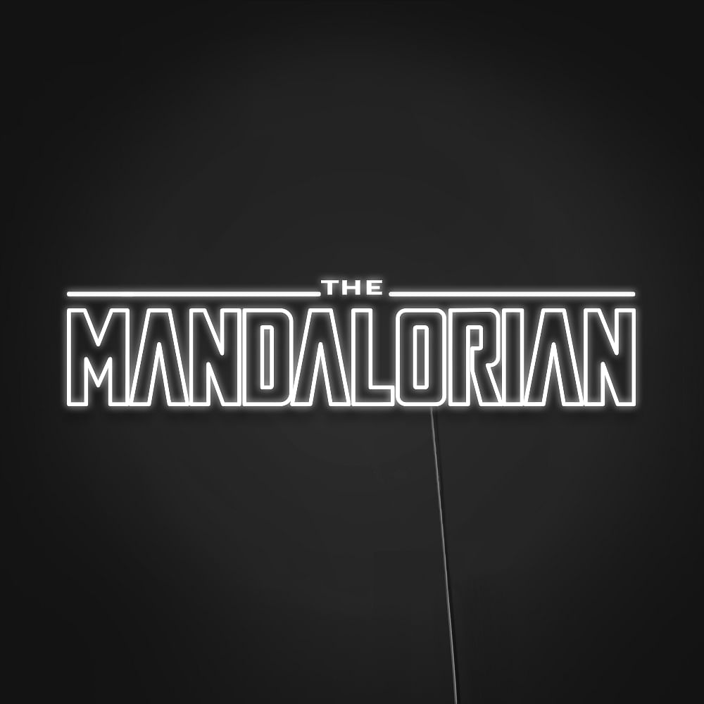 Mandalorian Neon Sign | Neon LED Sign | Made by Neonize