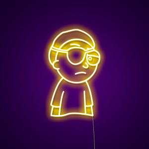 Morty Neon Light