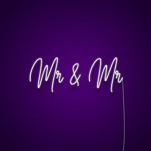 Mr & Mr Neon Sign