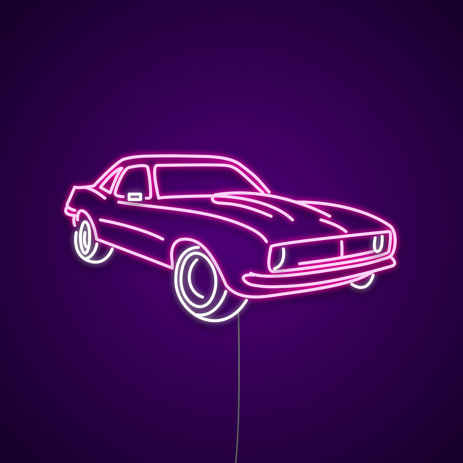 Mustang Car Neon Light Sign - Neonize