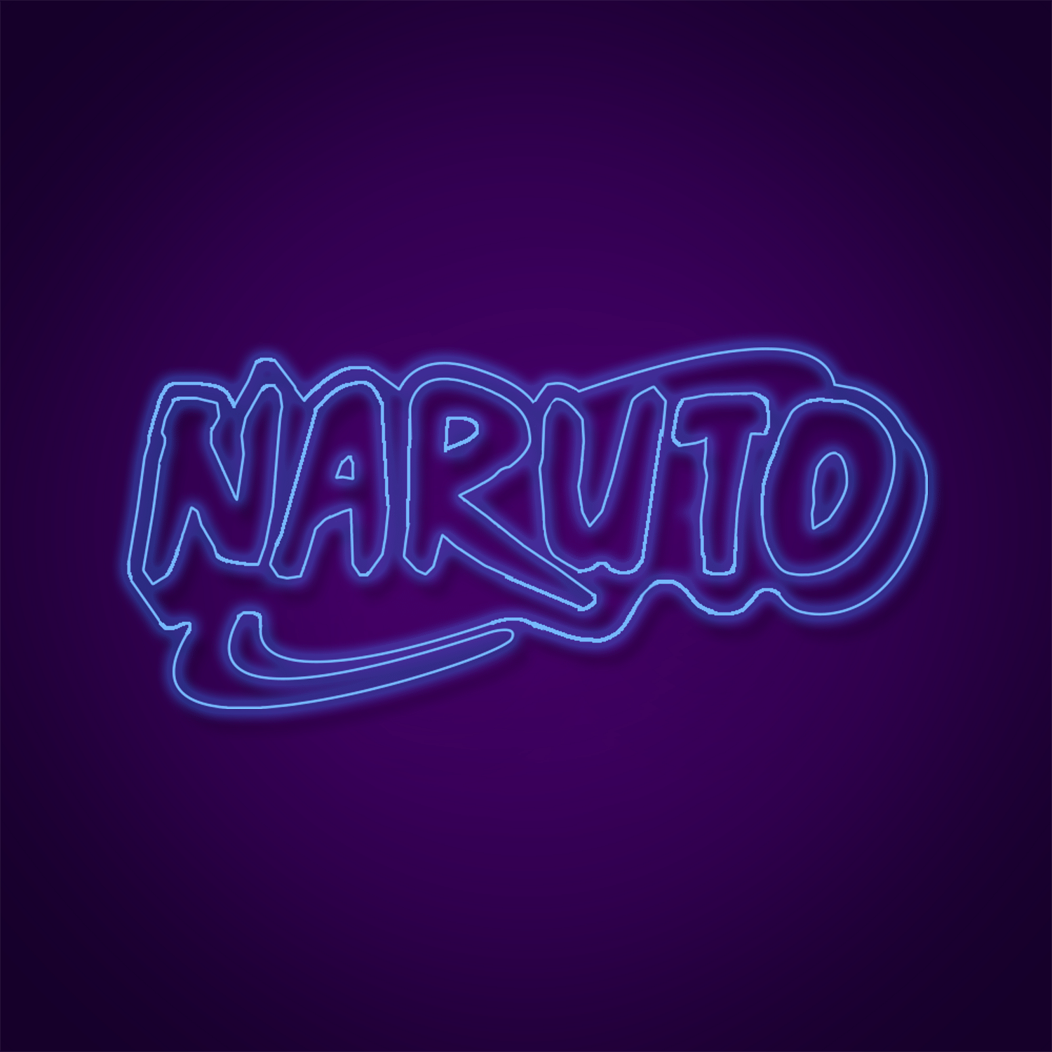 Naruto Led Neon - Anime Wall Art