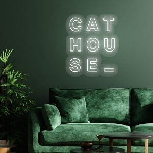 Cat House | Custom Neon Signs