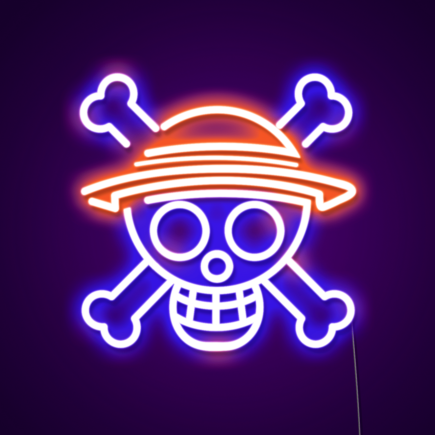 One Piece Neon Sign, Anime Led Sign