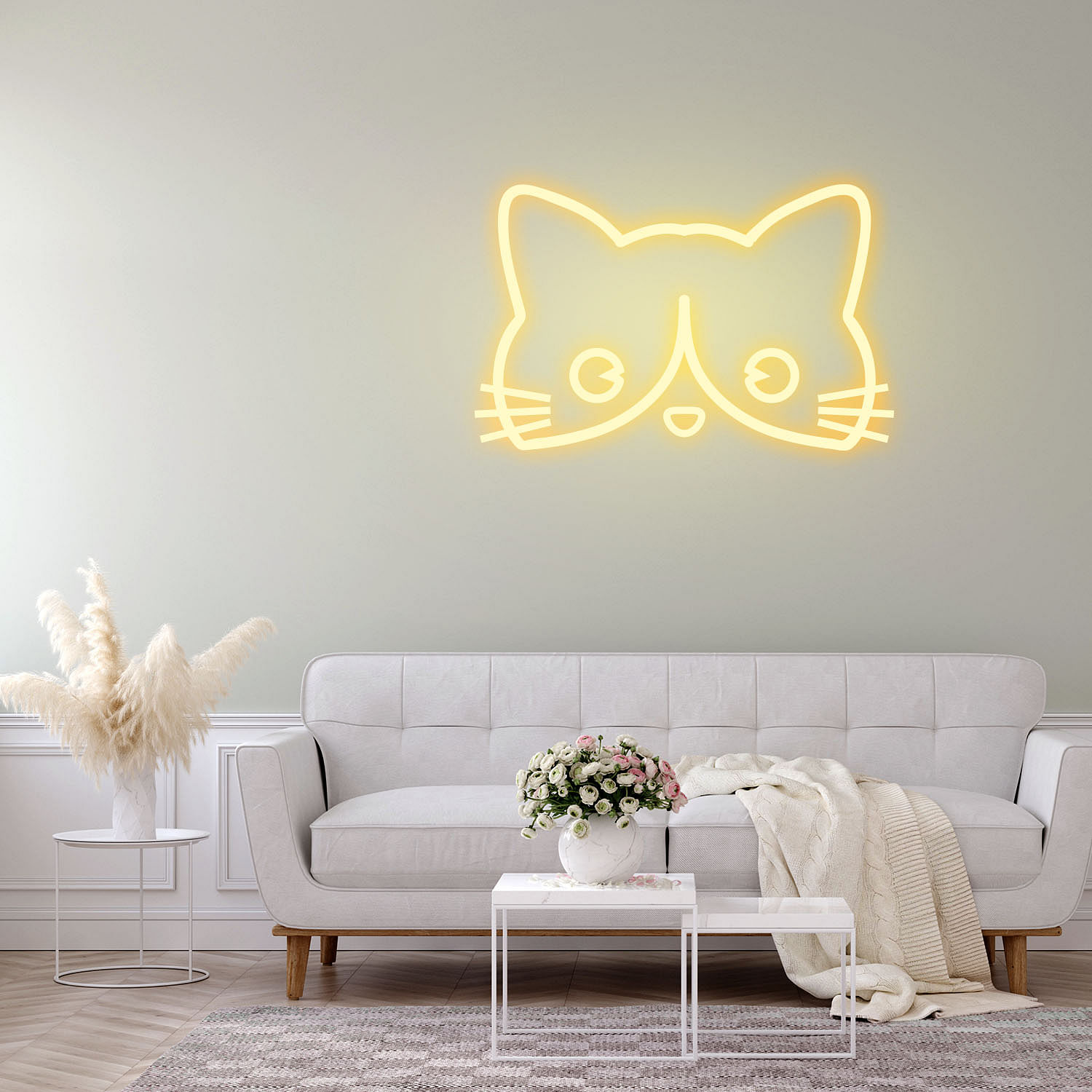 Cat Neon Light | | Aesthetic Neon Sign | Neon Sign | Neonize