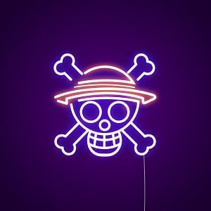 One Piece Skull LED Neon Light Sign