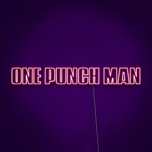 One Punch Man Neon Sign