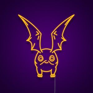 Patamon Digimon Neon Light Sign