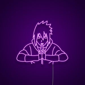 Sasuke Naruto Neon Light Sign