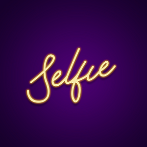 Selfie Neon Sign