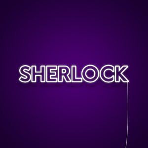 Sherlock Neon Light Sign