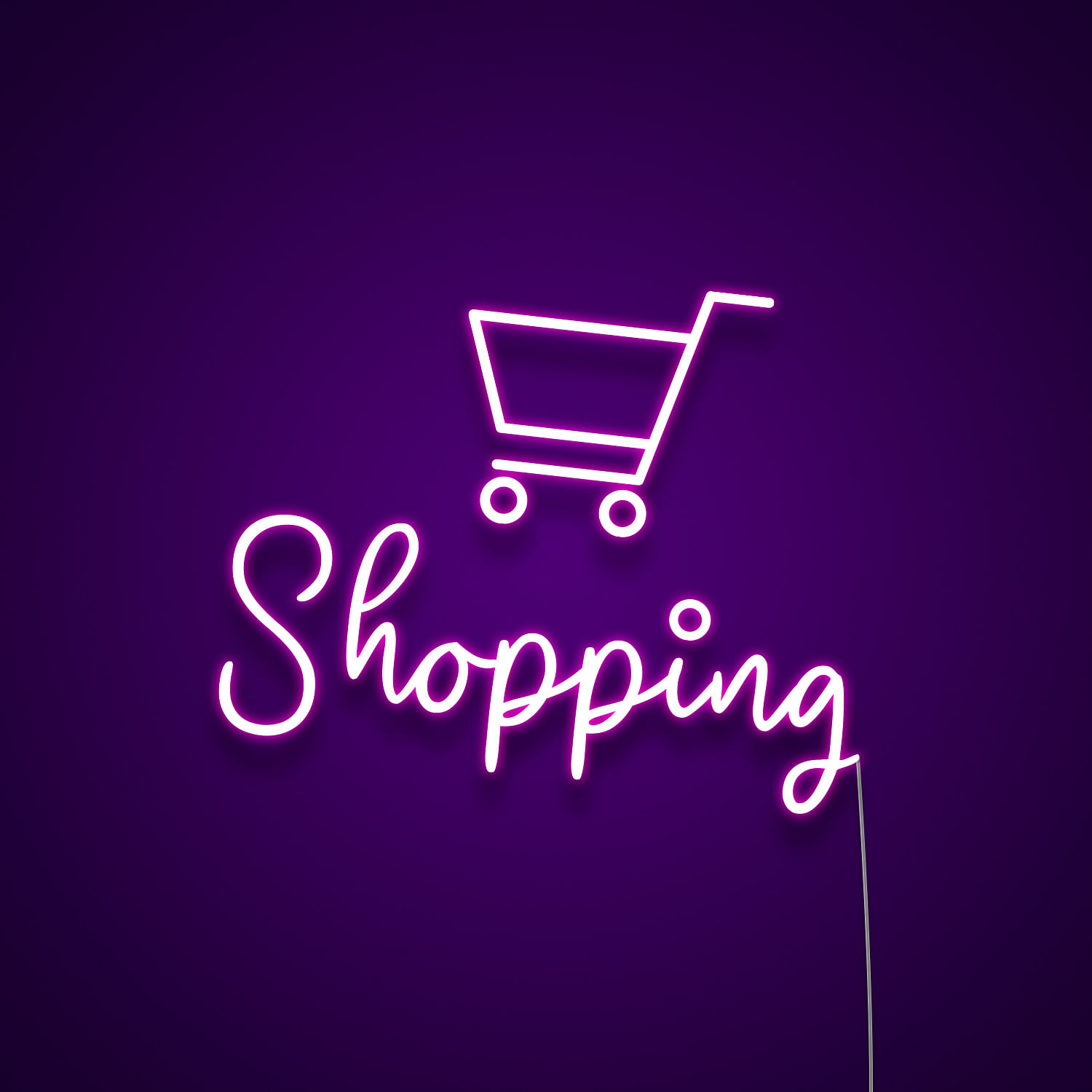 Shopping Neon Sign | Neon Signs for Business | By Neonize