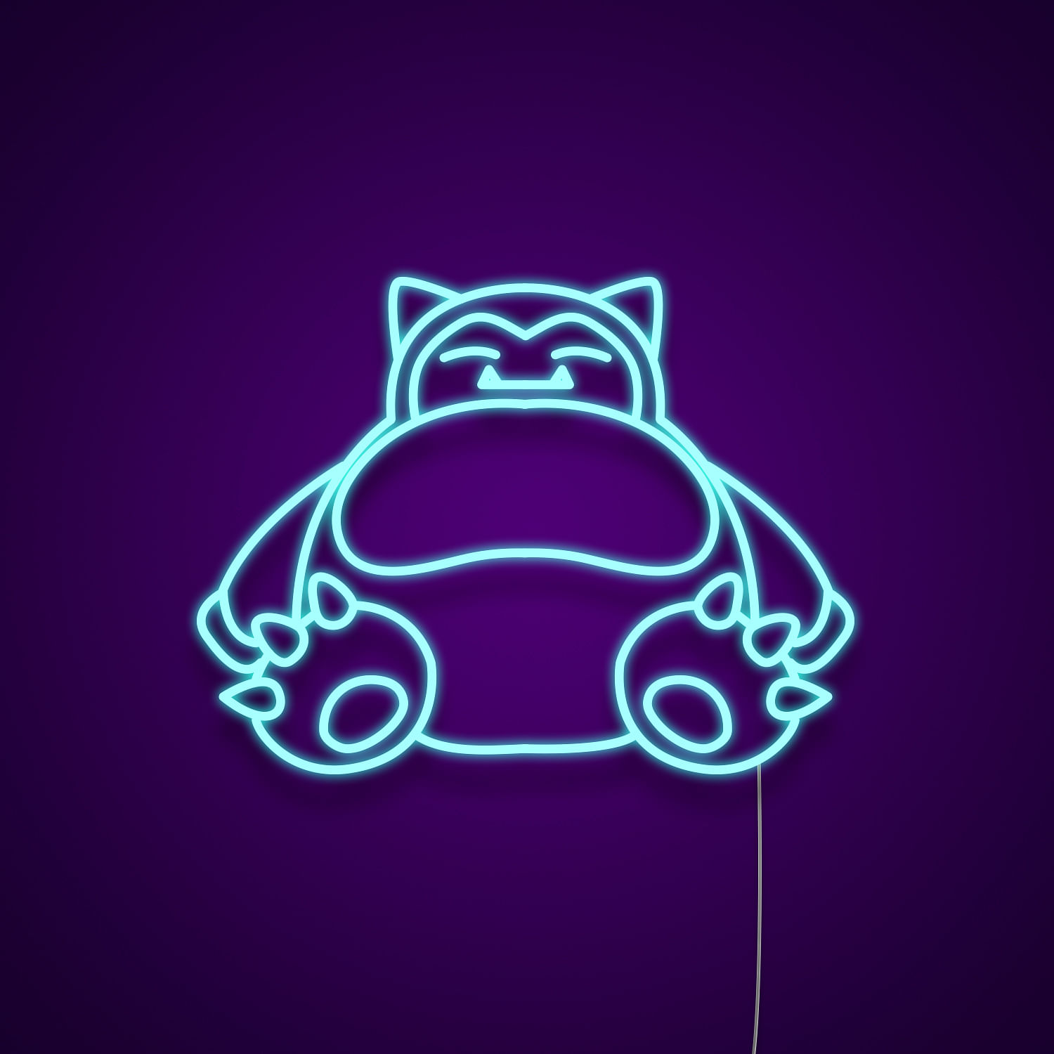 snorlax neon light