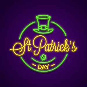 Happy St. Patrick's Day Neon Light