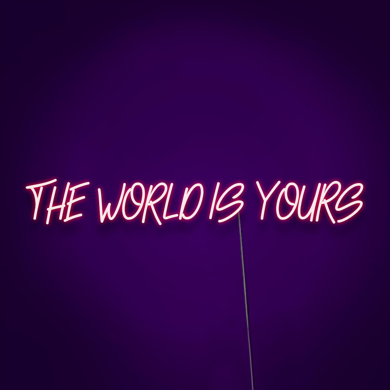 The World is Yours Neon Sign - Neonize