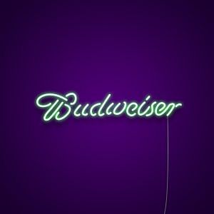 Vintage Budweiser Neon Sign