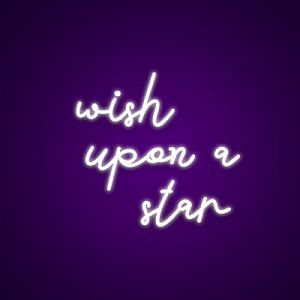 Wish Upon A Star Neon Light