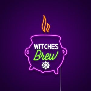 Witches Brew Neon Light Sign