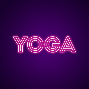 Retro Yoga LED Neon Light Sign