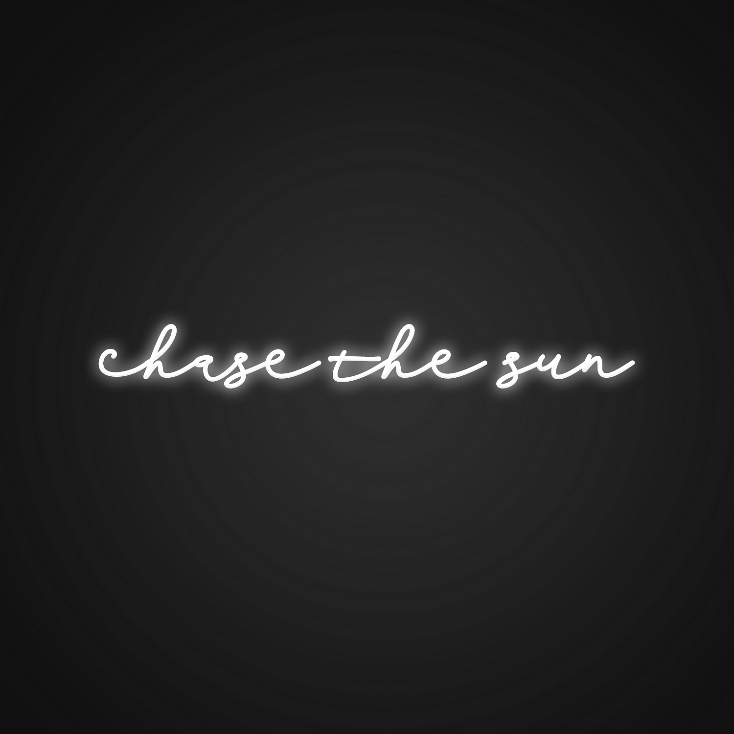 Chase The Sun Neon Light 