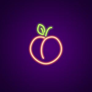 Peach Neon Light